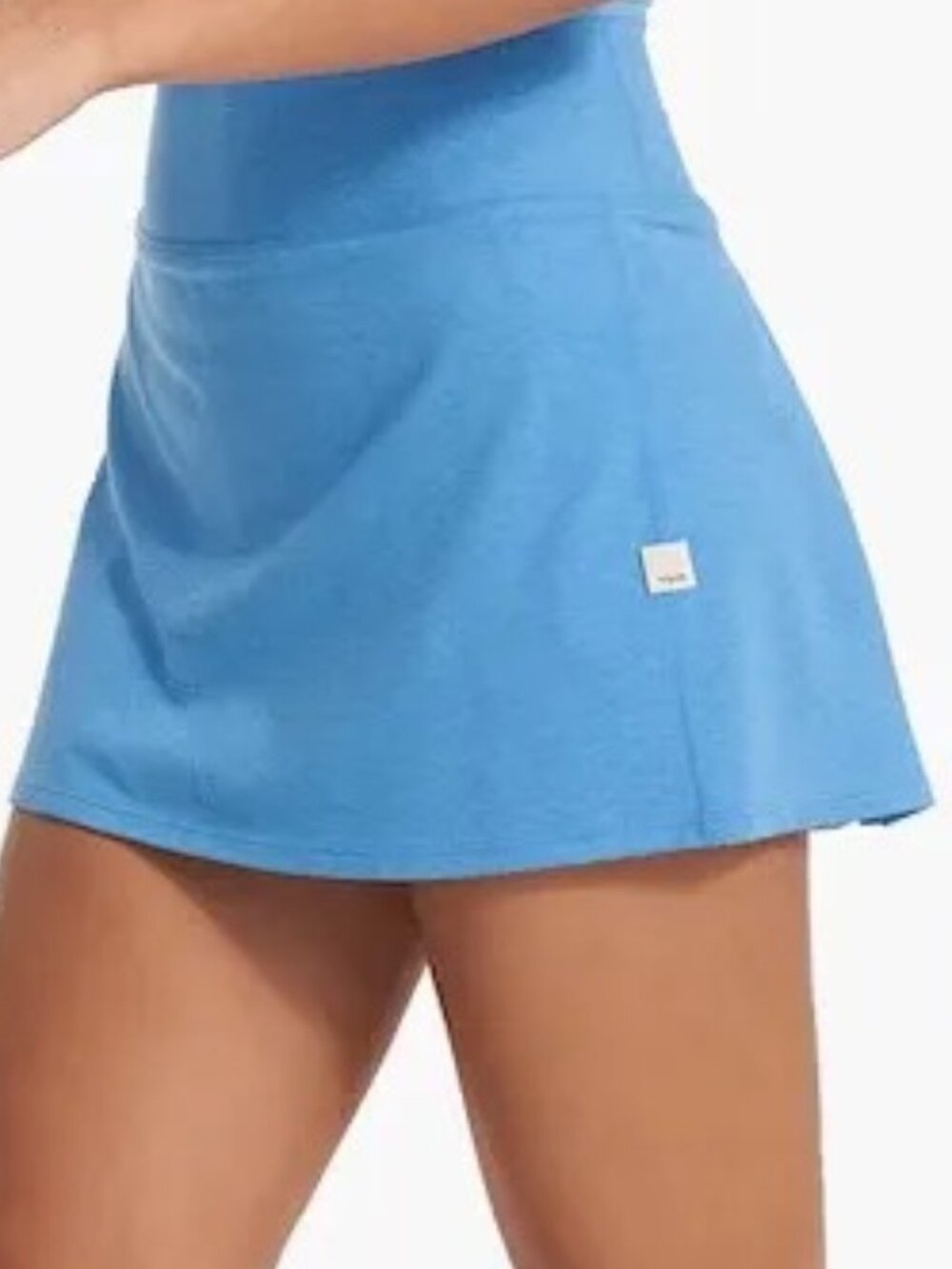 Vuori Women's Halo Performance Skirt Baltic Heather Blue Medium